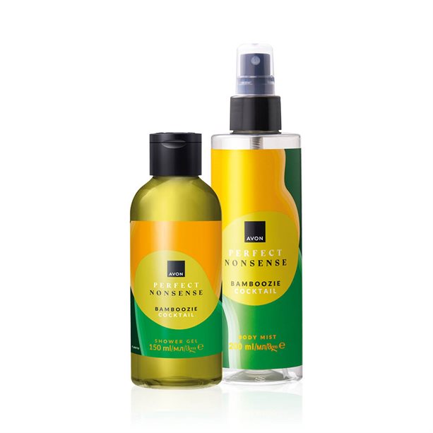 Set Perfect Nonsense Bamboozie Cocktail con Eau de Parfum e Gel Doccia, fragranza floreale distintiva. - 37 | Avon