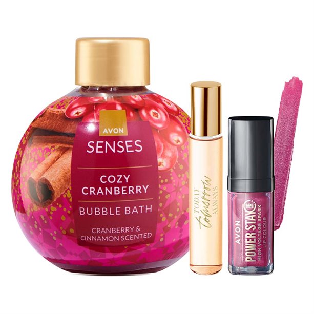 Set di 3 Coccola Assoluta (Rose Flash) | Avon