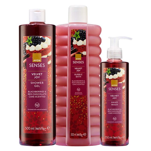 Set di 3 Velvet Joy | Avon Set di 3 Velvet Joy | Avon