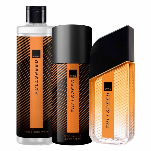 Set Full Speed da uomo: Eau de Toilette, detergente corpo e capelli, e deodorante spray in confezione regalo. - 11 | Avon