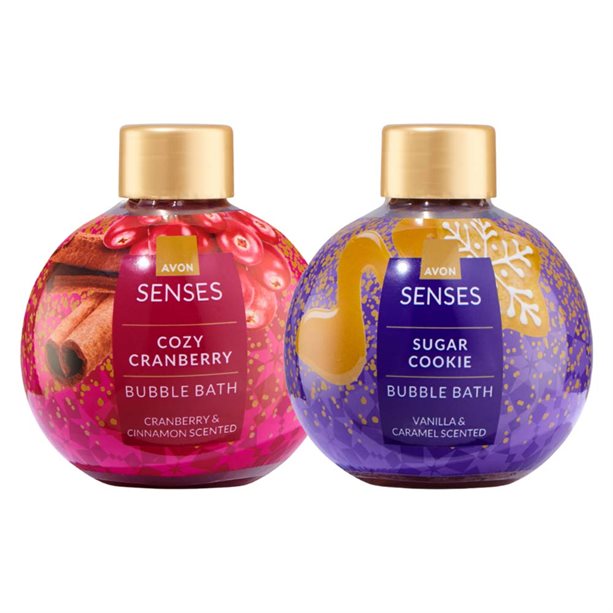 Set di 2 Bagnoschiuma Natalizi | Avon