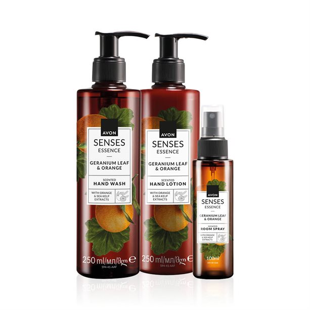 Set di 3 al Geranio e Arancia - 39 | Avon