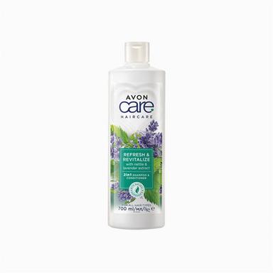 2-in-1 Shampoo e Balsamo Refresh & Revitalize con ortica e lavanda | Avon