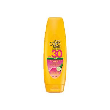 Lozione solare rinfrescante 3-in-1 viso e corpo Avon Care Sun SPF30 | Avon