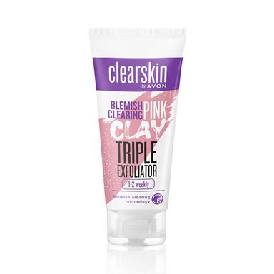 Detergente Esfoliante Pink Clay Blemish Clearing Clearskin | Avon