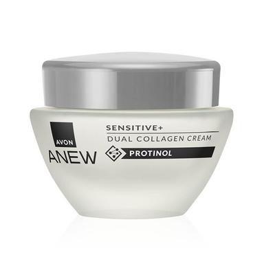 Crema Viso Dual Collagen Sensitive+ Anew | Avon