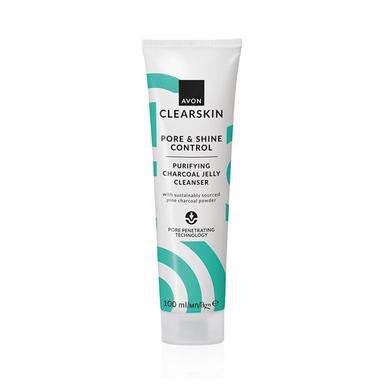 Detergente Purificante al Carbone Pore & Shine Control Clearskin | Avon