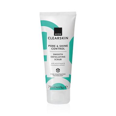 Scrub Esfoliante Levigante Pore & Shine Control Clearskin | Avon