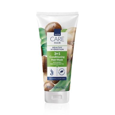 3 in 1 Maschera per Capelli Conditioning con Aloe e Olio di Noce di Macadamia | Avon