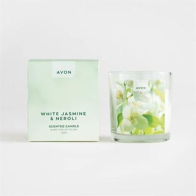 Candela profumata piccola al Gelsomino bianco e Neroli | Avon