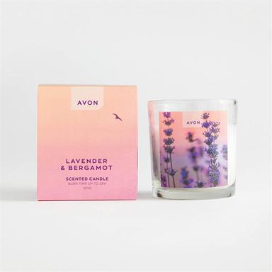 Candela profumata piccola alla Lavanda e Bergamotto | Avon