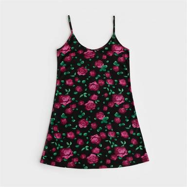 Camicia da Notte con Spalline Rose Print | Avon