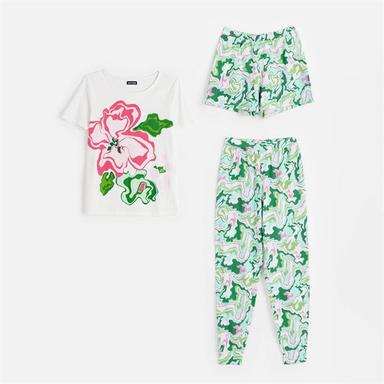 Set Pigiama a 3 Pezzi Floral | Avon