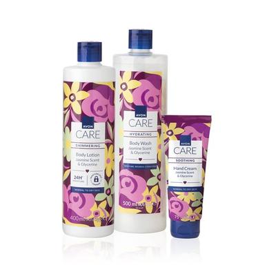 Set di 3 Al Profumo di Gelsomino e con Glicerina | Avon
