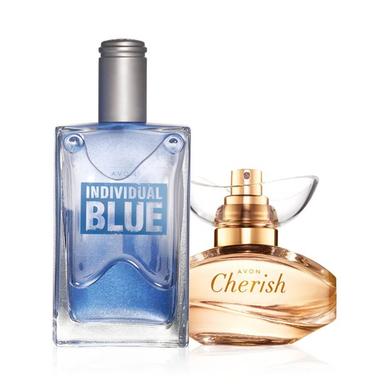 Set Individual Blue + Avon Cherish | Avon