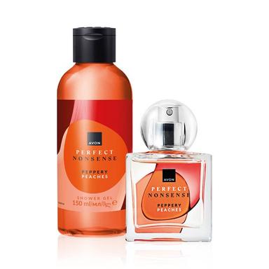 Set di 2 Perfect Nonsense Peppery Peaches | Avon