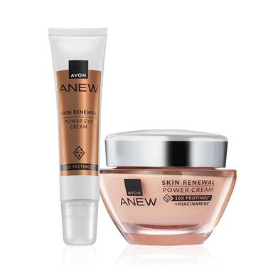Set Duo Viso + Occhi Anew Skin Renewal Power | Avon
