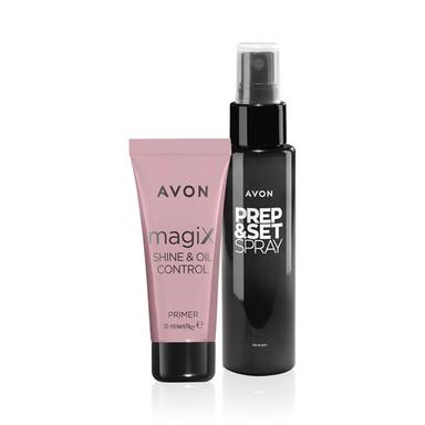 Set Primer Regolatore di Luminosità + Spray Fissante | Avon