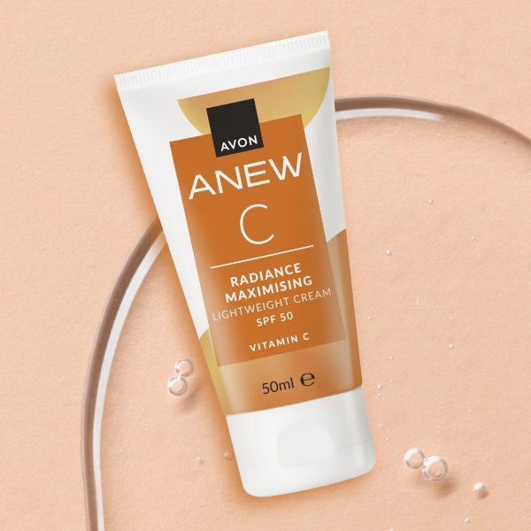 Crema Viso Leggera Radiance Maximising Anew SPF50