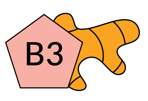 Vitamina B3 + estratto di Curcuma