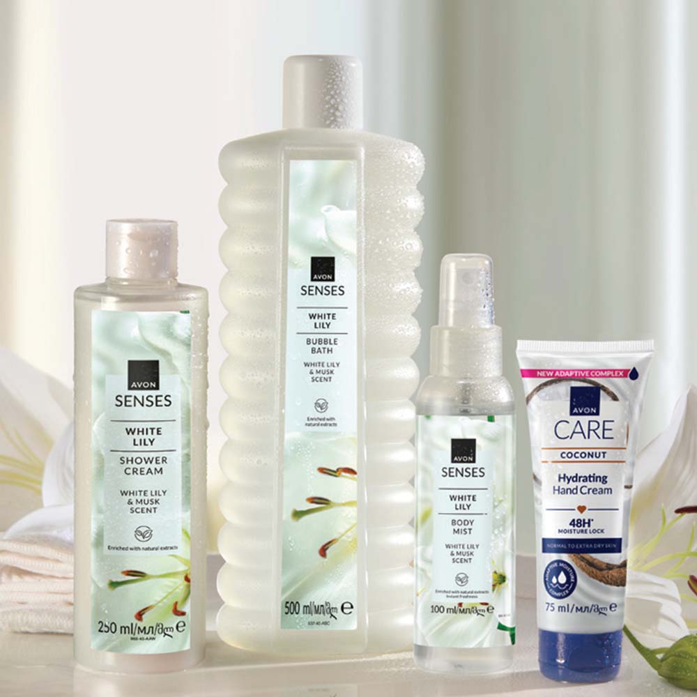 Set White Lily
