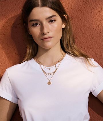 Collana multifilo Cassia Coin