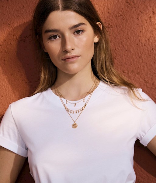 Collana multifilo Cassia Coin