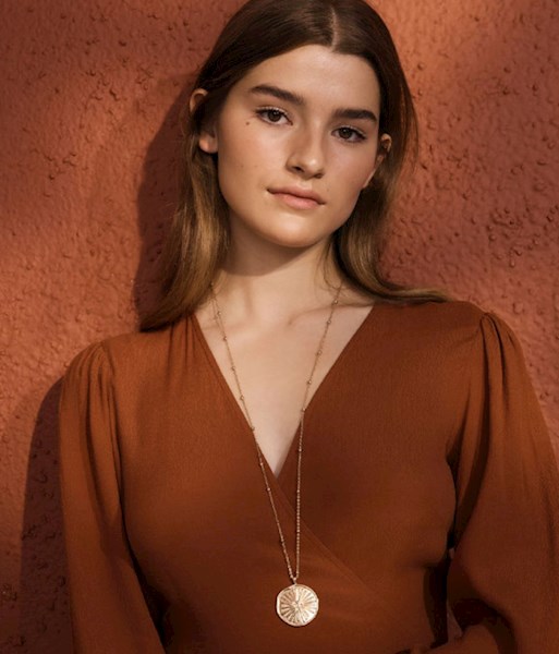 Collana lunga Cassia Coin