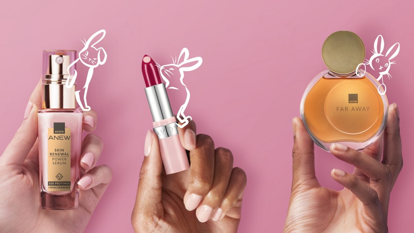 Prodotti Avon con Approvazione Leaping Bunny